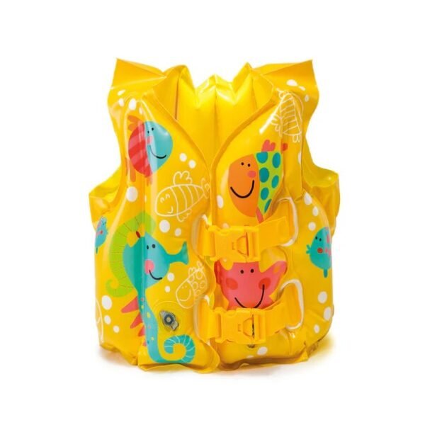 Intex 30x41 Chaleco Inflable Salvavidas Para Niño Fun Fish