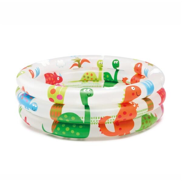 Pileta Inflable Redonda Intex 57106 Dinosaurio De 61cm X 22cm 28l Multicolor Caja