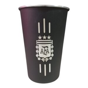 Vaso Fernetero Aluminio Messi River Argentina 1 Litro