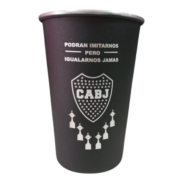 Vaso Fernetero Aluminio Messi River Argentina 1 Litro - Image 2