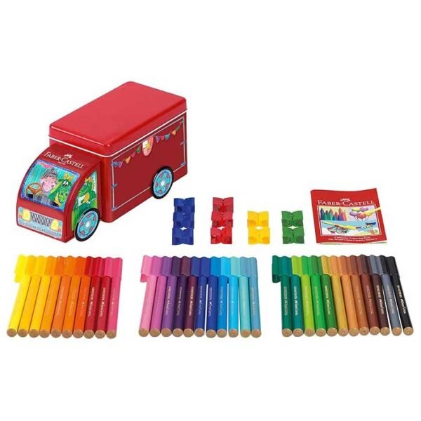 Set Camión Marcadores Connector Faber-castell 33 Piezas Color - Image 2