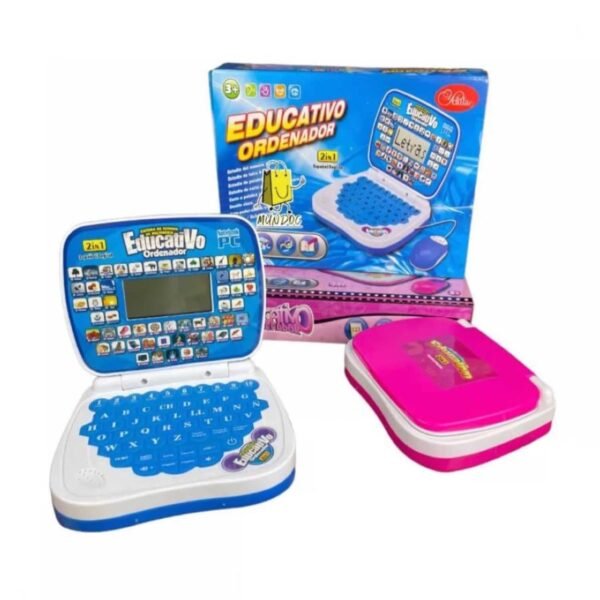 Laptop Didáctica Computadora Juguete Para Niños 123 Funcion