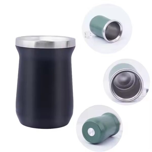 Mate Térmico De Acero Inoxidable Doble Pared 180ml - Image 2
