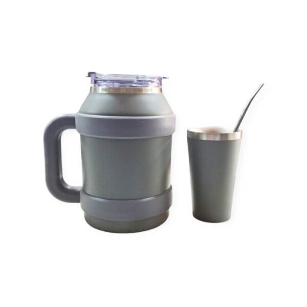 Termo Acero Inoxidable Terere Sorbete 1100ml Incluye Mate