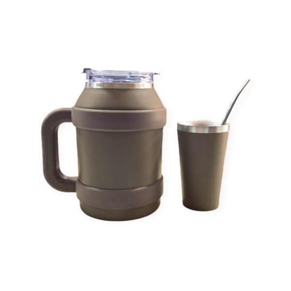 Termo Acero Inoxidable Terere Sorbete 1100ml Incluye Mate - Image 2