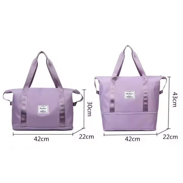 Bolso Plegable Impermeable De Mano Viaje Importado [0011666] - Image 5