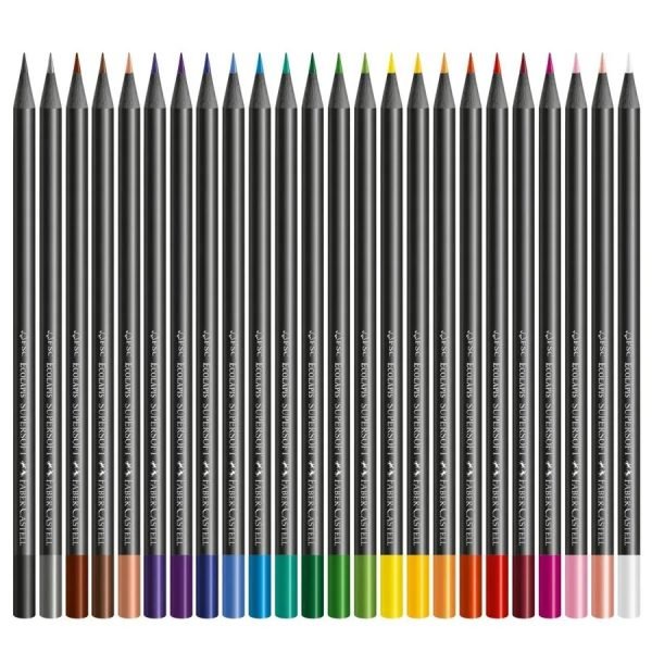 Lápices De Colores Faber-castell Supersoft X 24 - Image 2