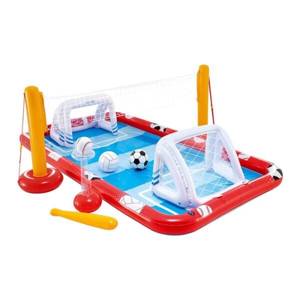 Playcenter Pileta Inflable Infantil Juegos Voley Futbol Beis