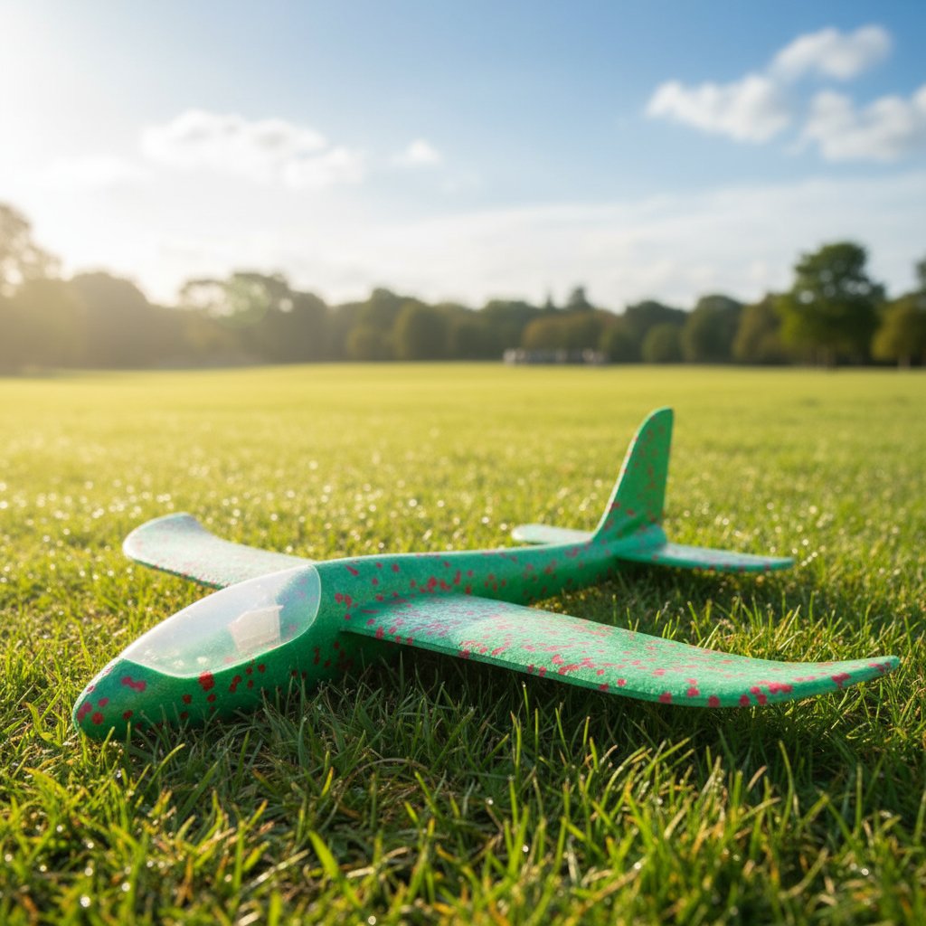 Avion Planeador Con Luz Led Grande 48cm Ideal Para Regalar - Image 4