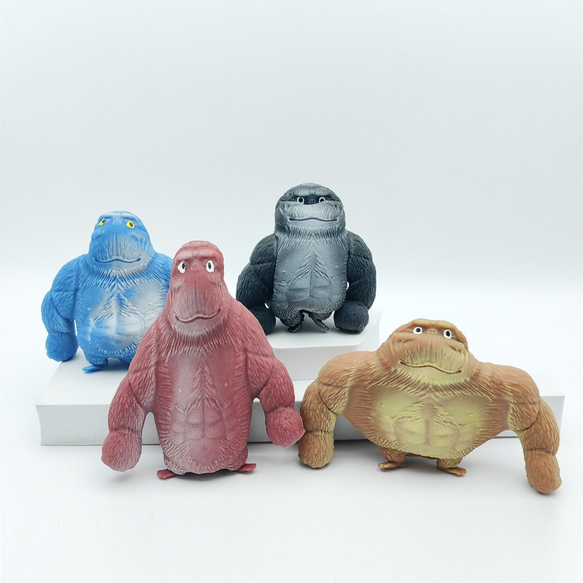 Squishy Antiestrés Gorila Suave Arenoso Deformable Tiktok