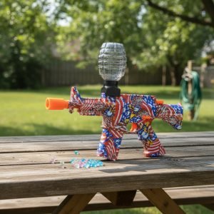 Arma M416 Ametralladora Automatica Balas Hidrogel A Bateria